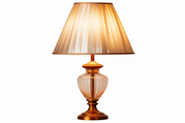 Table Lamp with Copy Space