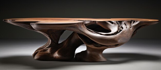 Table made of wood