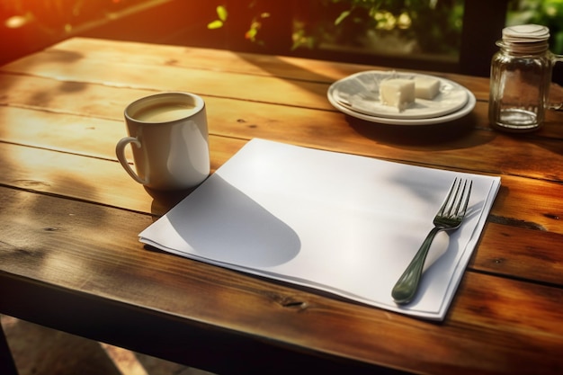 table setting with dishes