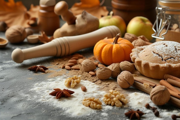 a table topped with lots of different types of food