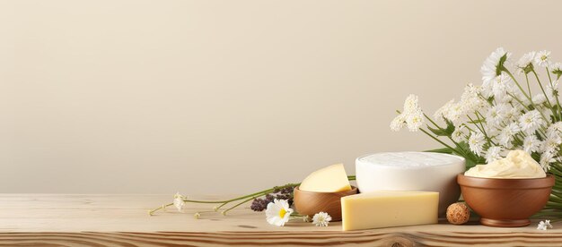 Photo table with vase of white flowers