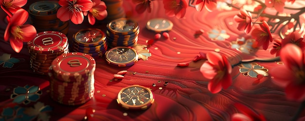 Photo a table with a watch and a watch on it