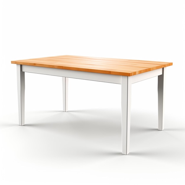 Table with white background high quality ultra hd