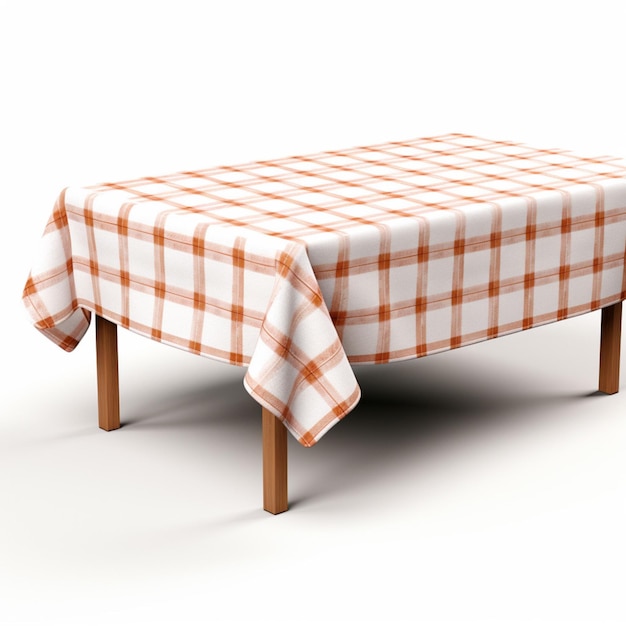 Tablecloth with white background high quality ultra