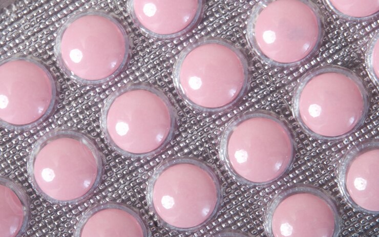 Photo tablet background macro shot