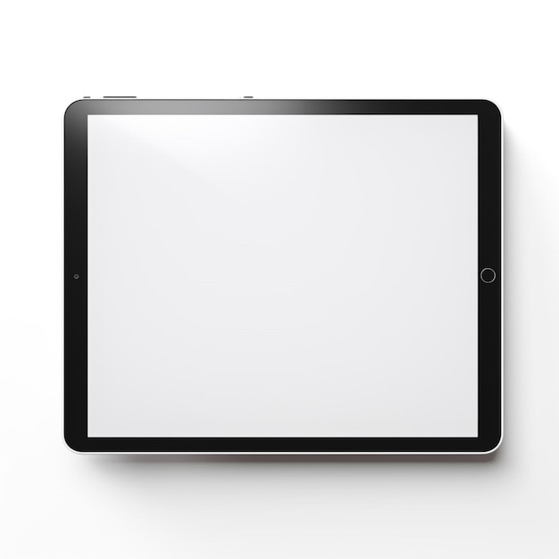 Foto tablet met witte achtergrond hoge kwaliteit ultra hd