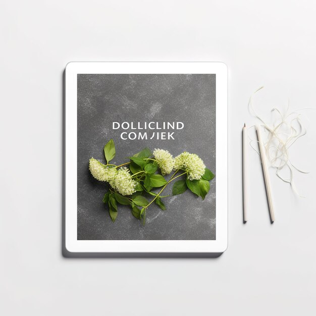 Photo tablet mockup