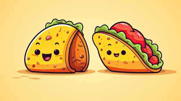 Photo taco emoji and mexican food