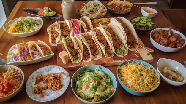 Taco Party Cinco de Mayo 멕시코의 결정적인 순간