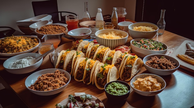 Taco Party Cinco de Mayo 멕시코의 결정적인 순간