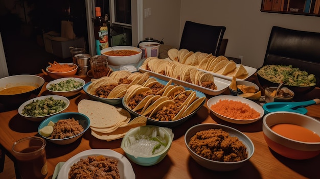 Taco Party Cinco de Mayo 멕시코의 결정적인 순간