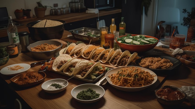 Taco Party Cinco de Mayo 멕시코의 결정적인 순간
