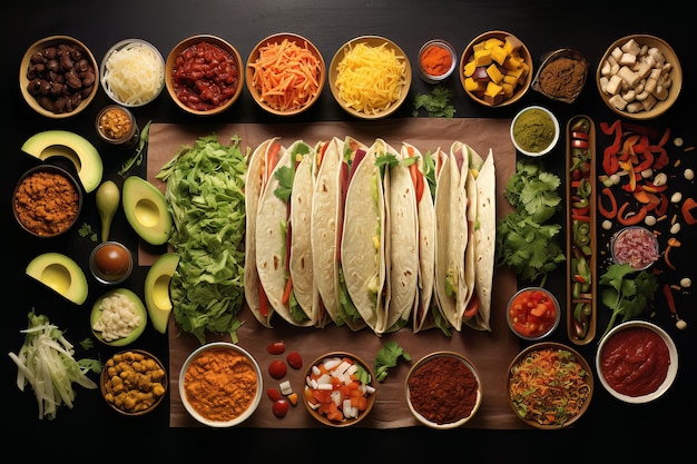 Taco Temptations A Visual Journey into Vegan