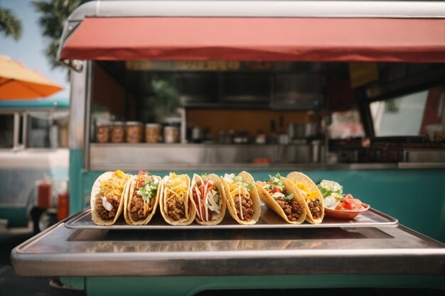 Photo taco truck treats