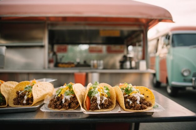 Photo taco truck treats