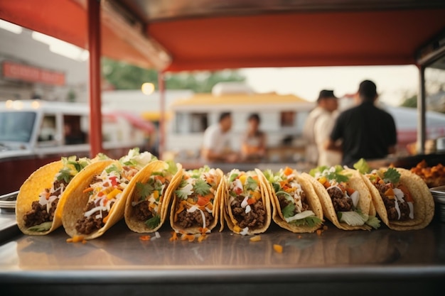 Photo taco truck treats