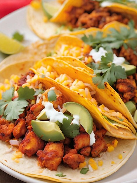 Tacos Al Pastor Mexican Food Image