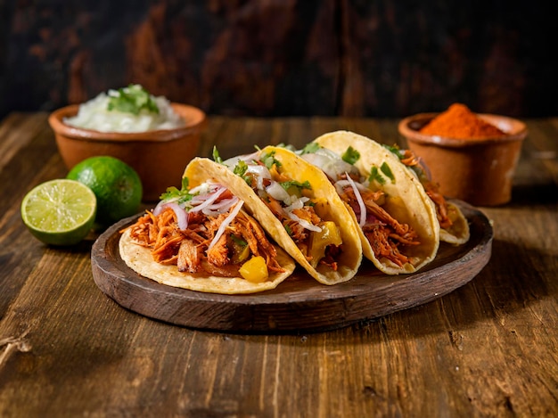 Foto tacos al pastor