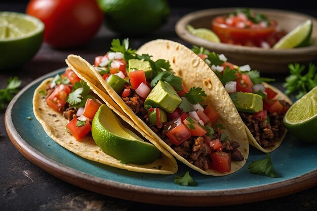 Tacos met zelfgemaakte Pico de Gallo