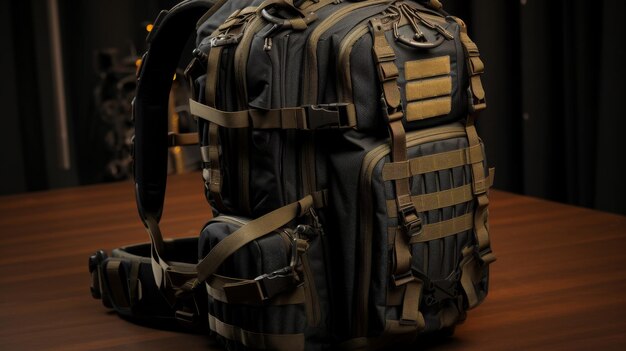 Tactical Backpack with MOLLE Webbing