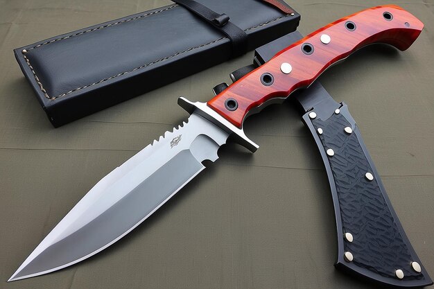 Фото Тактический нож боуи с весами g10