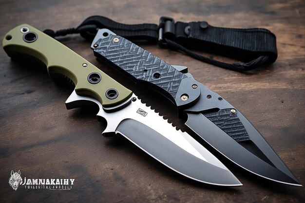 Tactical Neck Knife with G10 Handle Scales and Tungsten Glass Breaker