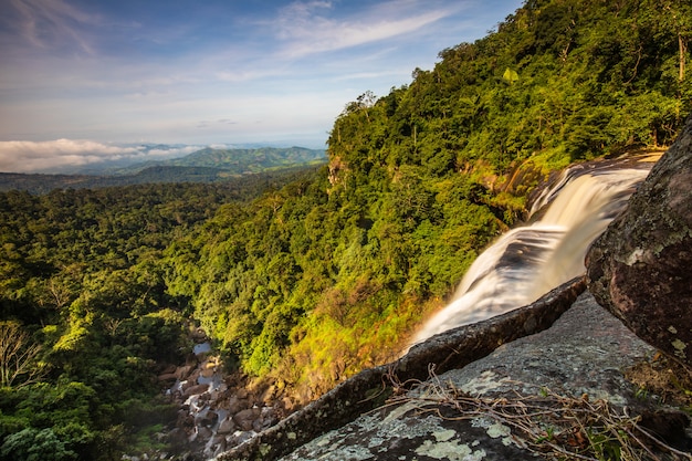 Tad-Loei-nga waterfall. Beautiful waterfall in Loei province, ThaiLand.