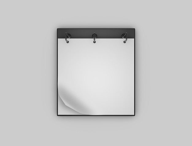 Tafel calander mockup