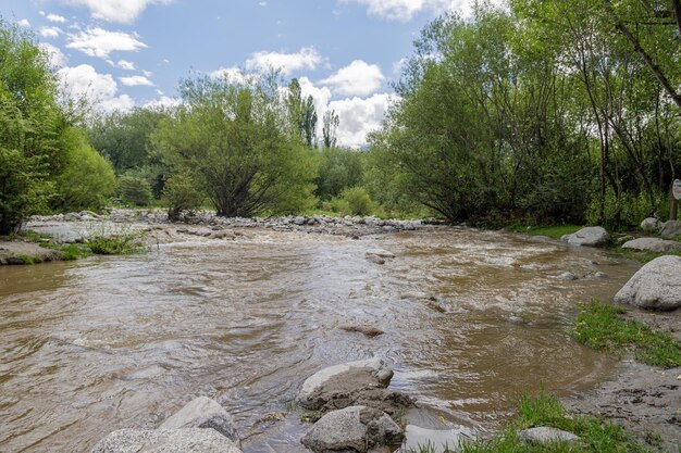 Tafi rivier in Tafi del Valle in de provincie Tucuman Argentinië