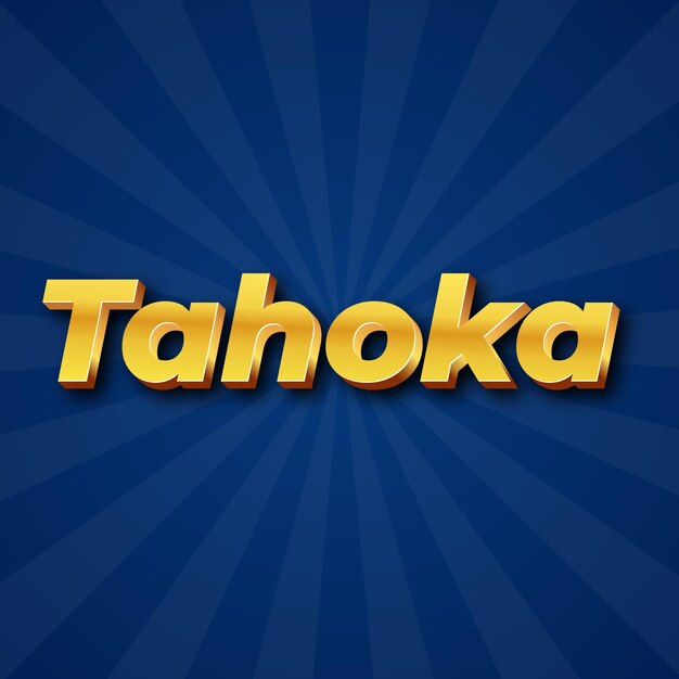 Tahoka text effect gold jpg attractive background card photo