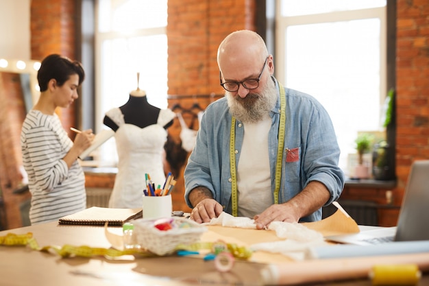 Tailor at work