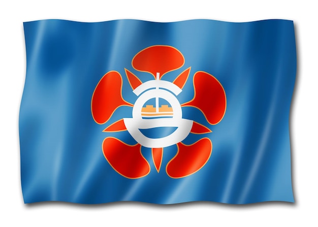 Tainan city flag China