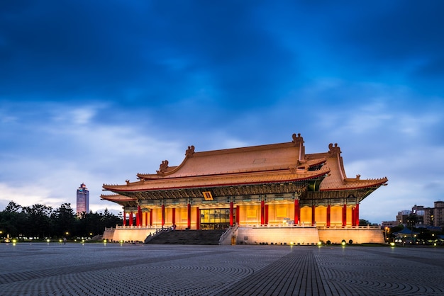 Photo taipei chiang kai shek memorial hall at taiwan