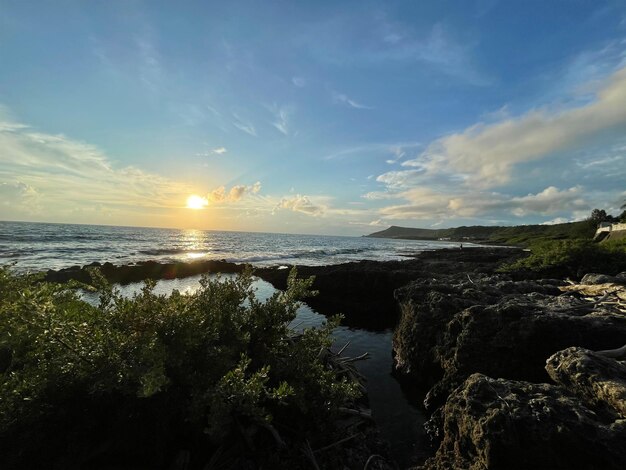 Foto taiwan kenting landschap zonsondergang tijdschrift