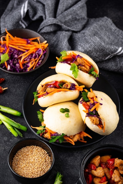 Taiwanese gua bao Aziatische hamburger