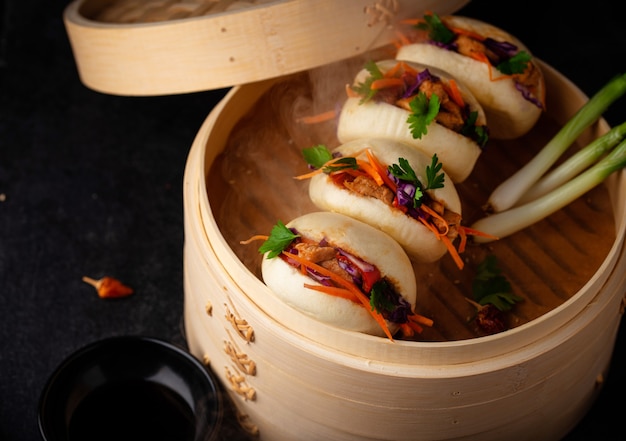 Taiwanese gua bao Aziatische hamburger