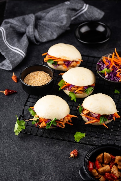 Taiwanese gua bao Aziatische hamburger