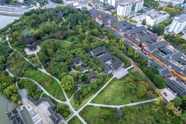 Taizhou Cityscape Large Format Aerial Photography