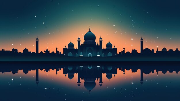 Taj Mahal illustration