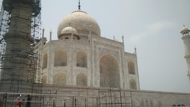 Photo the taj mahal is the largest building in the world.