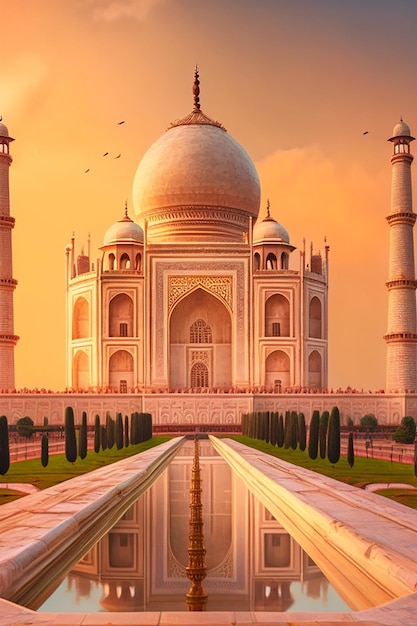 The Taj Mahal is one of the most iconic