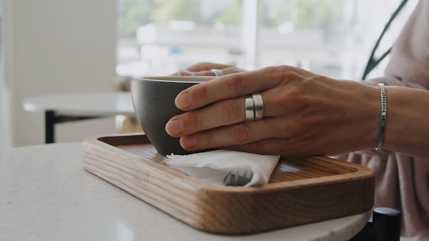 Take a break and grab a coffee at a cafe