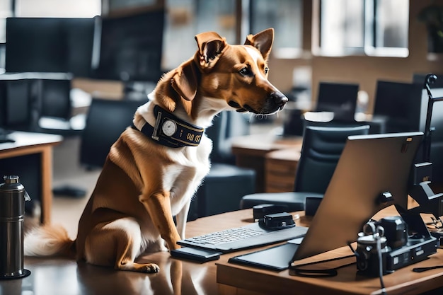 Photo take your dog to work day