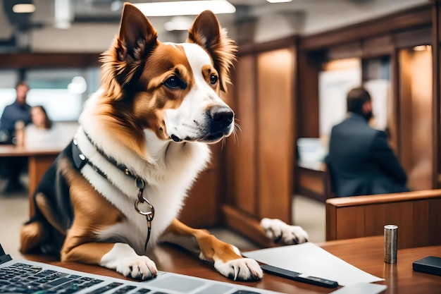 Foto porta il tuo cane al lavoro