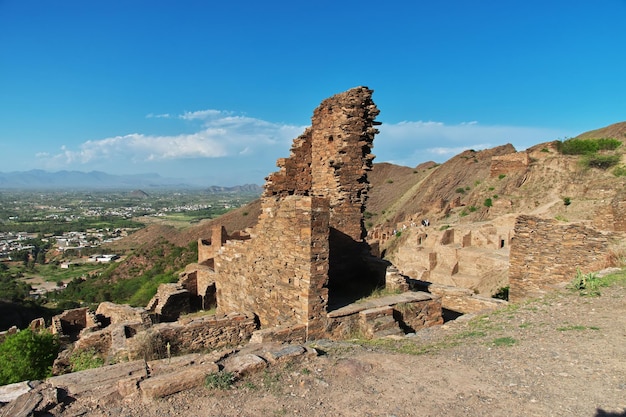 Photo takhtibahi buddhist monastery in mardan pakistan