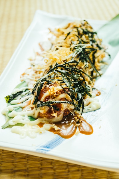 Takoyaki inktvis bal