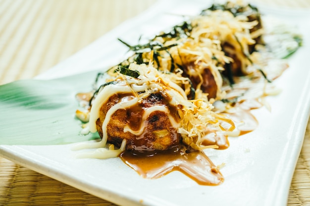 Takoyaki inktvis bal