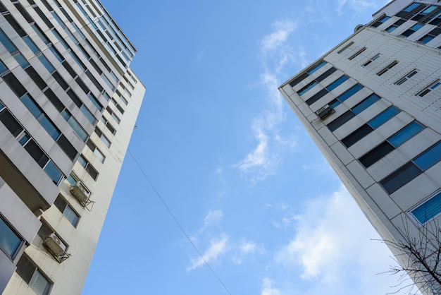 一般的に韓国人が住む高層マンション