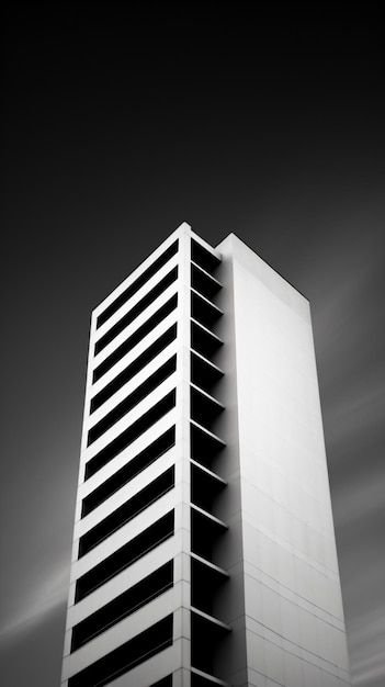 a tall building with a clock on the top