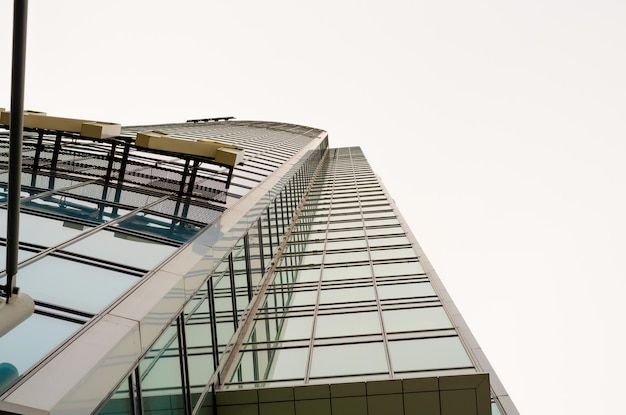 A tall building with a glass roof